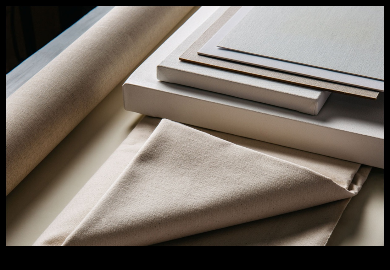 Materiāls audekls: kur idejas pārvēršas vizuālā realitātē