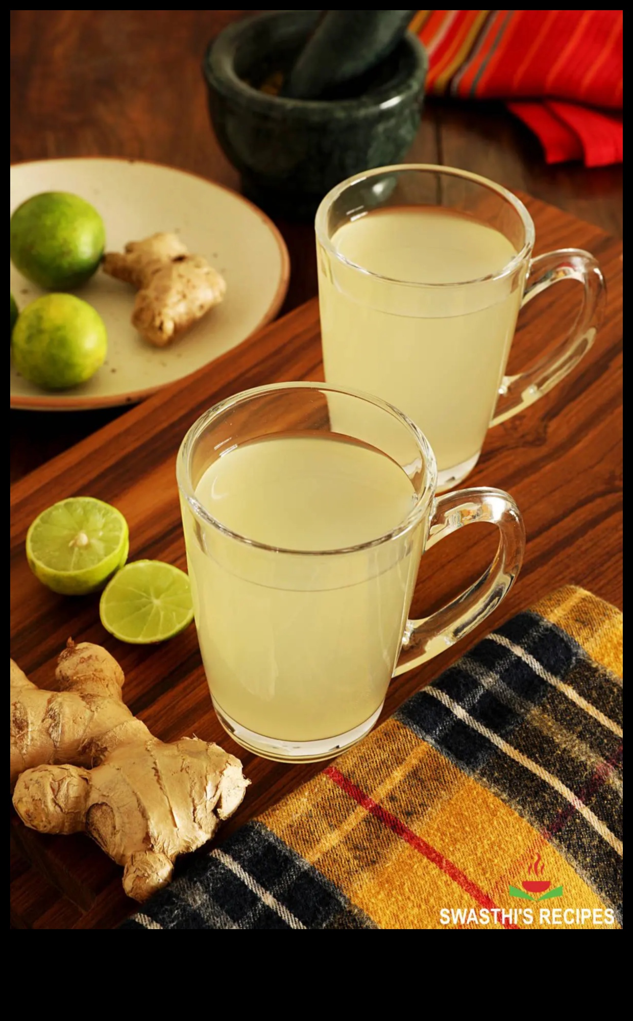 DIY ingvera tējas bārs: personalizēta dzēriena pagatavošana