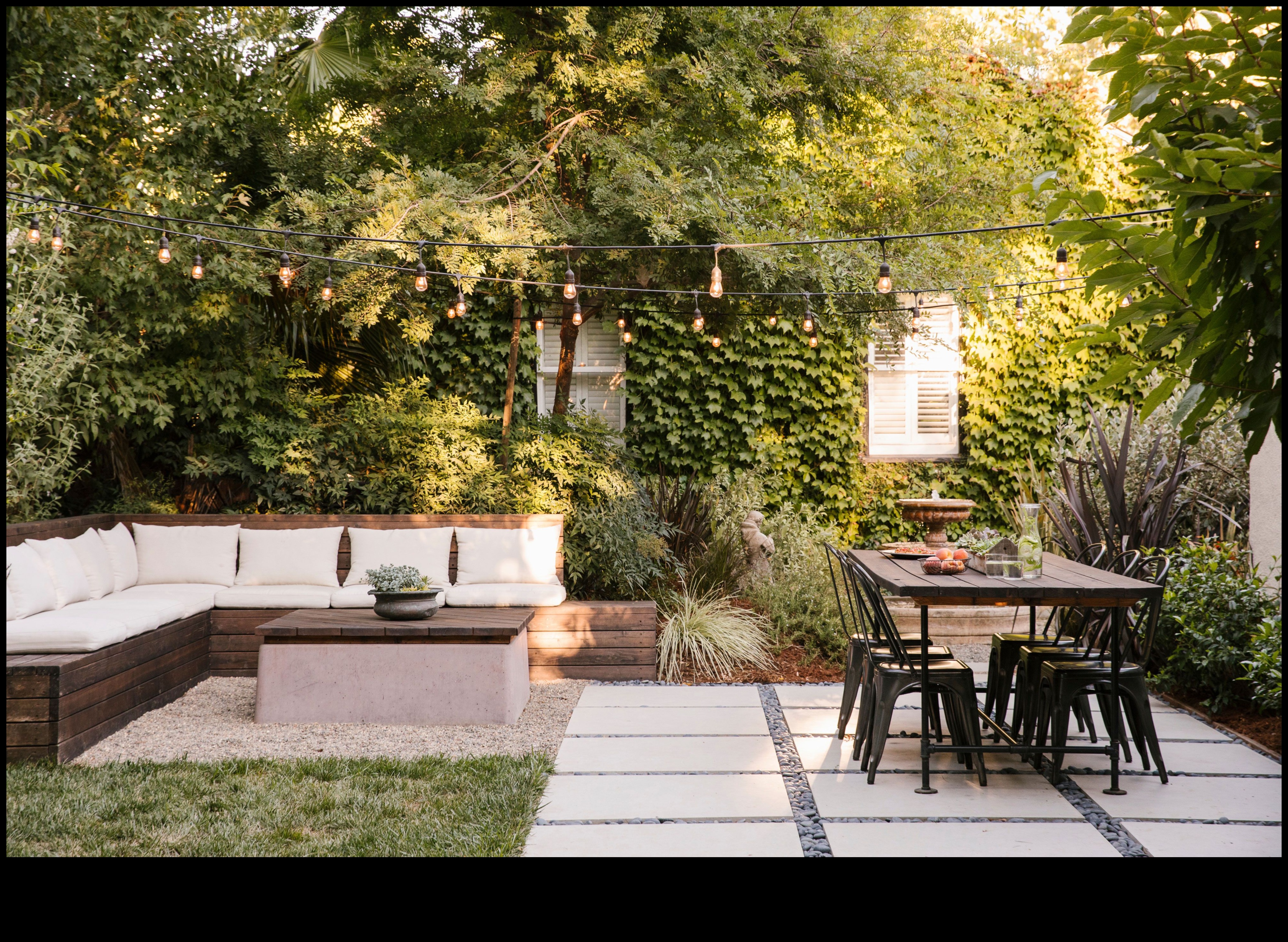 Garden Grandeur: uzlabojiet savu telpu ar stilīgām mēbelēm