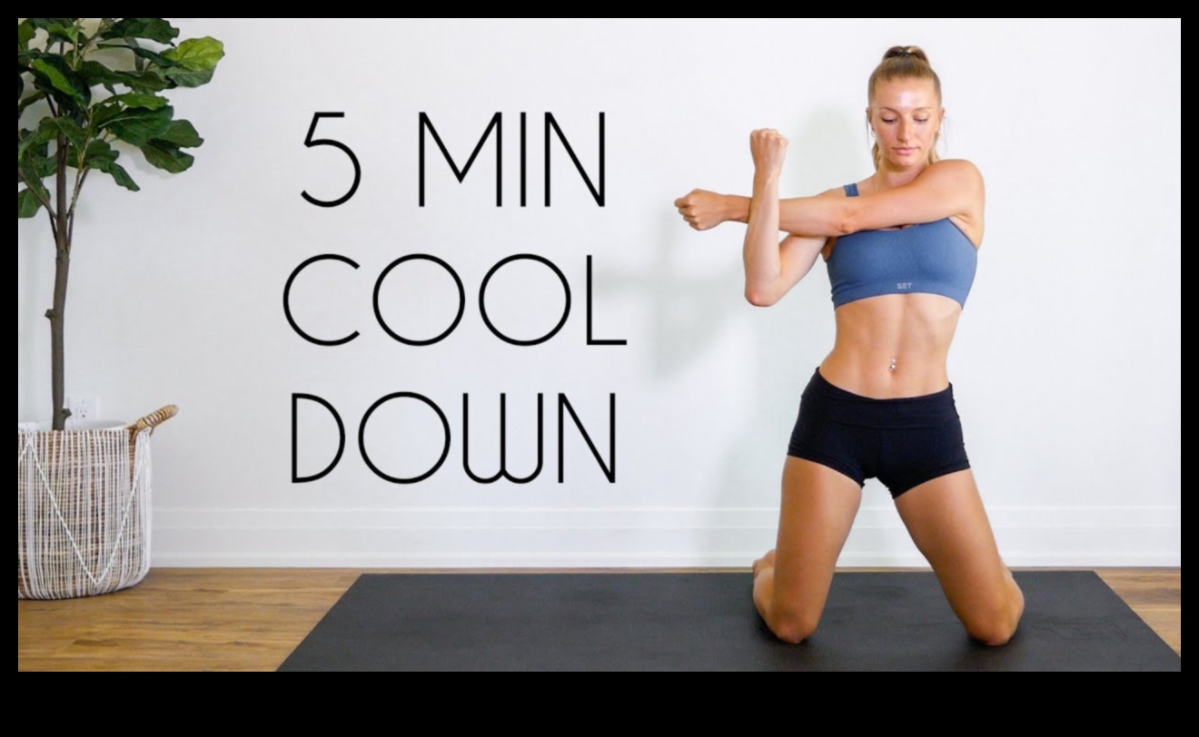 Mierīga slēgšana: noslēdziet treniņu ar viegliem atvēsinošiem vingrinājumiem