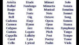 Harmonija nosaukumos: melodiskas un muzikālas izvēles mazuļiem